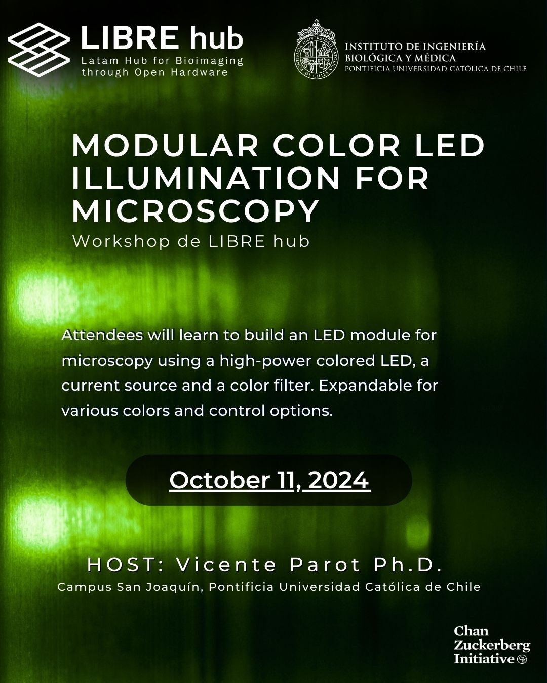 Modular Color LED Illumination for Microscopy 2024